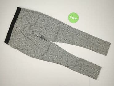 zara woskowane spodnie: F&F, Material trousers for women, size M (EU 38) — 3