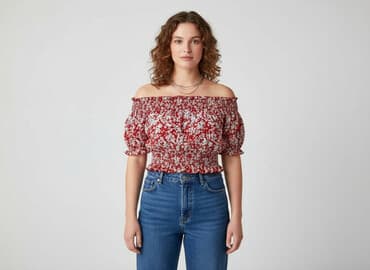 new yorker bluzka z kwiatem: Women`s top, size XL — 1