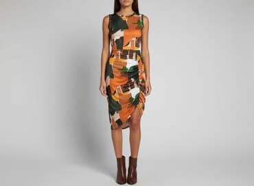 długa sukienki na jedno ramię: PrettyLittleThing, Sukienka damska, rozmiar S — 1