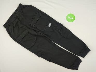 wyprzedaż spodnie dresowe: Black, Spodnie dresowe dla mężczyzn, rozmiar S — 2