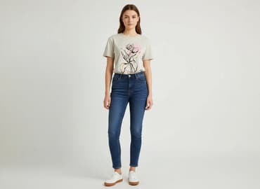 koszulka z kotem sinsay: Sinsay, T-shirt damski, rozmiar S — 6