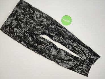 legginsy z połyskiem: Pinko, Legginsy Ze skóry ekologicznej damskie, rozmiar L — 2