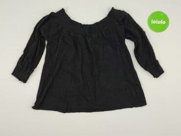 czarne bluzki z haftem: Sinsay, Bluzka damska, rozmiar S — 3