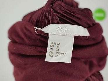 bluzki dekolt: H&M, Top damski, rozmiar M — 4