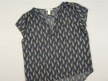 hm bluzki z krótkim rękawem: H&M, Bluzka damska, rozmiar L — 1
