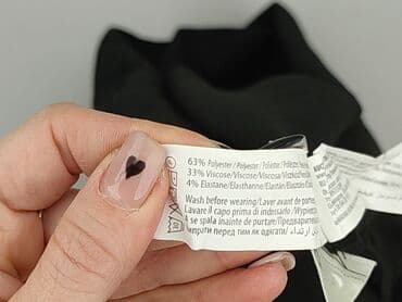 czarne prosta spódnice midi: Spódnica damska, rozmiar L — 5