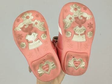 buty pudrowy róż na wesele: Baleriny 20, stan - Bardzo dobry — 5