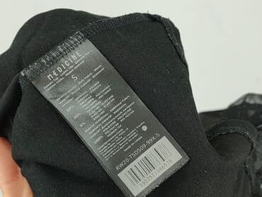 bluzka czarna z tiulem: Medicine, Women's blouse, size S — 8