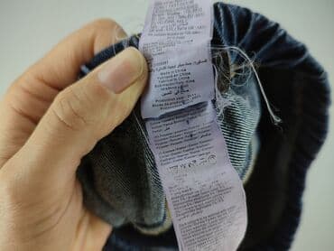 legginsy jeans push up: Pieces, Legginsy Eleganckie damskie, rozmiar M — 5