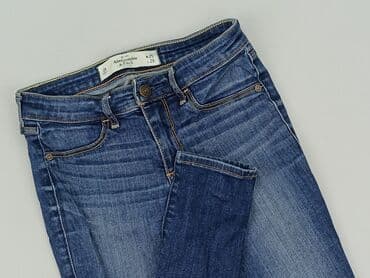 krótkie dopasowane spodenki: Abercrombie & Fitch, Jeansy damskie, rozmiar 2XS — 1