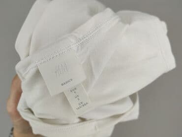 bluzki z muślinu bawełnianego: H&M Basic, Top damski, rozmiar S — 5