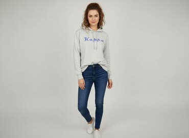 bluzy damskie markowe wyprzedaż: Kappa, Bluza z kapturem damska, rozmiar M — 7