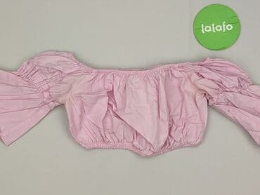bluzki przezroczyste: Bershka, Top damski, rozmiar XS — 2