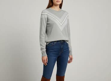 sweter w paski mohito: Mohito, Sweter damski, rozmiar S — 7