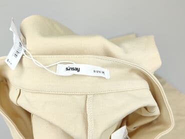 biale legginsy sinsay: Spodnie materiałowe damskie, rozmiar M — 4