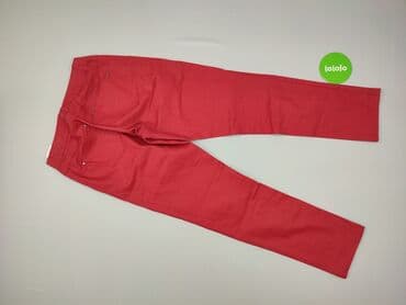 czerwona obcisła sukienka h: Material trousers for women, size S (EU 36) — 3