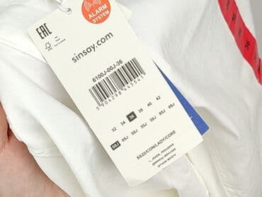 biale spodnie sinsay: Sinsay, Jeansy damskie, rozmiar S — 7