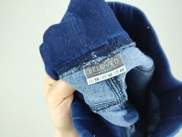 bell bottom jeans: Legginsy S — 4
