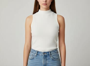 bluzki prazkowane: Topshop, Top damski, rozmiar S — 7