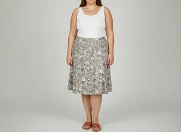 tiulowe spódnice midi orsay: Spódnica damska, rozmiar 4XL — 6