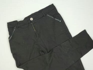 Material trousers for women, size XL