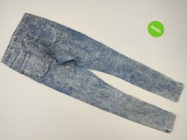 biale szerokie jeansy: Denim Co, Jeansy damskie, rozmiar S — 3