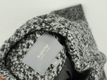 szara marynarka damska do sukienki: BYoung, Płaszcz damski, M — 4