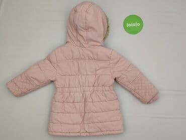 różowy top z długim rękawem: Kurtka zimowa, George, 2-3 lat, 92-98 cm, stan - Bardzo dobry — 3