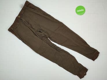 spodnie woskowane brązowe reserved: Reserved, Material trousers for women, size S — 3