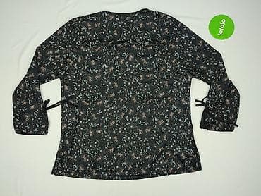 bluzki oversize czarne: Niebieski Księżyc, Bluzka damska, rozmiar XL — 3