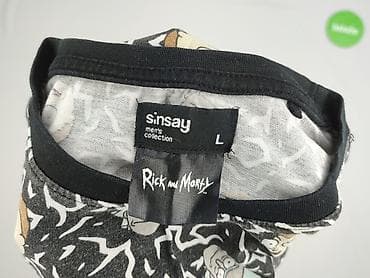 pull and bear sweter: Sinsay, Koszulka dla mężczyzn, rozmiar L — 4