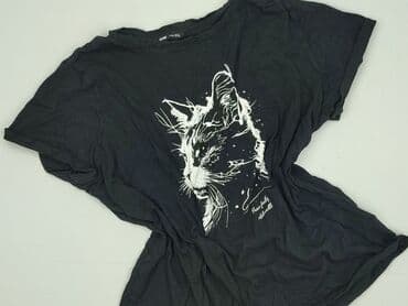t shirty z kotem: Sinsay, T-shirt damski, rozmiar 2XL — 1