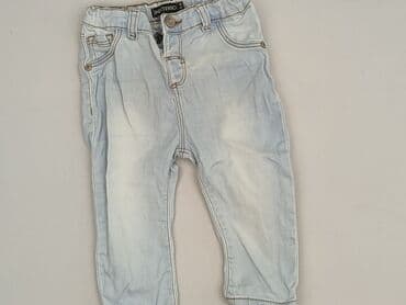 sukienki wizytowe dla dzieci: Denim pants, Inextenso, 6-9 months, condition - Perfect — 1