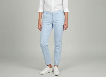 pomarańczowe spodnie hello kitty: Orsay, Spodnie materiałowe damskie, rozmiar S — 6