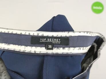 джинси жіночі сінсей: Top Secret, Material trousers for women, size S (EU 36) — 4