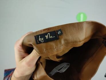 spodnie woskowane new yorker: By Me, Spodnie materiałowe damskie, S — 5