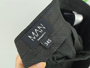 rurki: Spodnie garniturowe boohooMAN – model Skinny Trouser - Kolor: czarny — 4