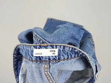 spódnice jeans: Denim, Jeansy damskie, rozmiar L — 4