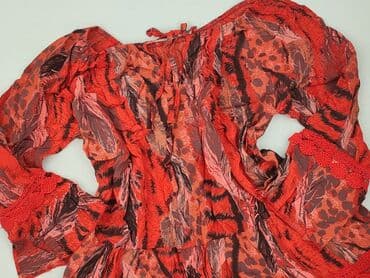 bluzka ze ściągaczem h: Women's blouse, size L (EU 40) — 1