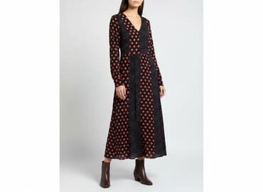 czerwona sukienka w groszki h m: Sukienka damska, rozmiar S — 5