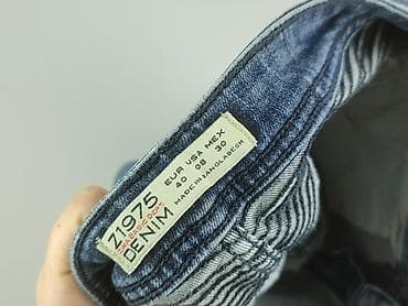 buty ala trampki: Zara, Jeansy damskie, rozmiar L — 4