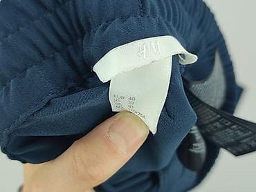 marynarka zara basic: H&M, Spodnie materiałowe damskie, rozmiar L — 4