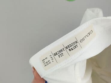 legginsy czarne woskowane: Esmara, Jeansy damskie, rozmiar M — 4
