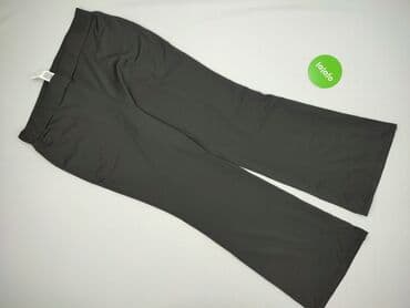 legginsy z suwakiem: Spodnie materiałowe damskie, 2XL — 2