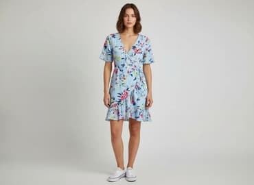 sukienki maxi na wesele niebieska: Rut&Circle, Sukienka damska, rozmiar L — 6