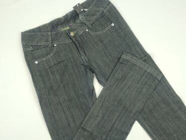 czarne spodnie damskie stradivarius: Jeansy damskie, rozmiar XL — 1