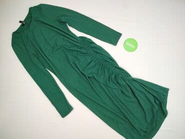 sukienki butelkowa zieleń midi: RAINBOW, Sukienka damska, rozmiar M — 2