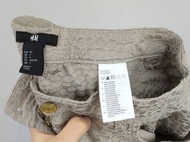 h m spodnie z rozszerzanymi nogawkami: H&M, Spodnie materiałowe damskie, rozmiar S — 6