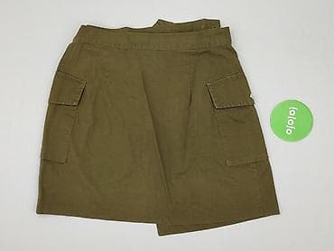 stradivarius cargo czarne: Spódnica damska, rozmiar M — 3