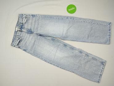 jeansy wide: DENIM JEANS, Jeansy damskie, rozmiar L — 2